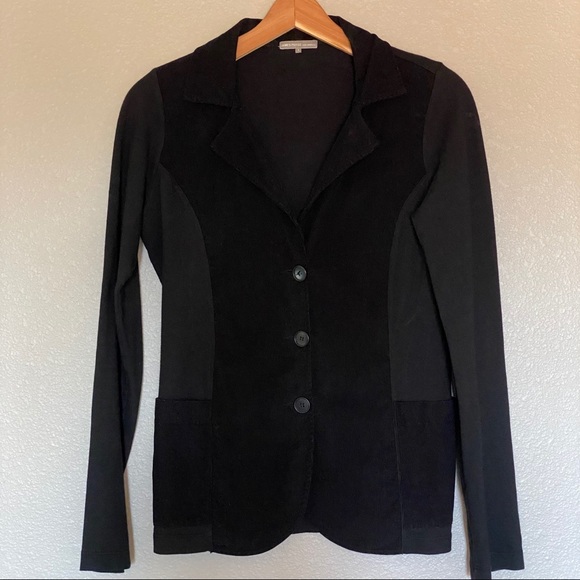 James Perse Jackets & Blazers - James Perse | black on black knit cord blazer